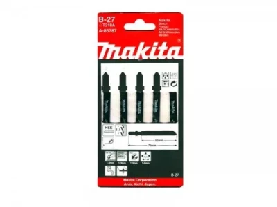 Пилки для лобзика Makita B-27 A-85787 по металлу 5.000