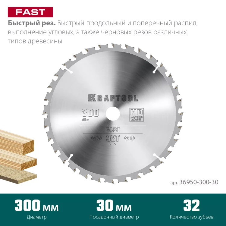 Диск пильный FAST, повышенный ресурс 36950-300-30 купить в Ижевске