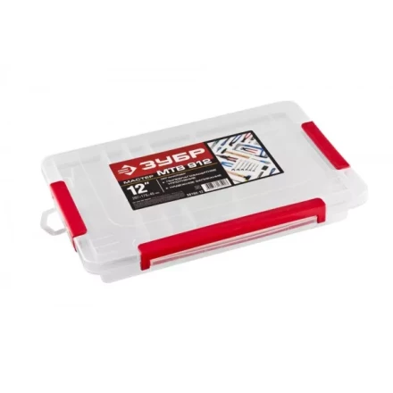 Органайзер ЗУБР &quot;МАСТЕР&quot; для крепежа и принадлежностей, 297х175х45мм (12&quot;) 38192-12 купить в Ижевске