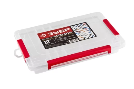 Органайзер ЗУБР &quot;МАСТЕР&quot; для крепежа и принадлежностей, 297х175х45мм (12&quot;) 38192-12 купить в Ижевске