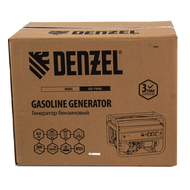 Генератор бензиновый DENZEL GE 7900 94638 купить в Ижевске
