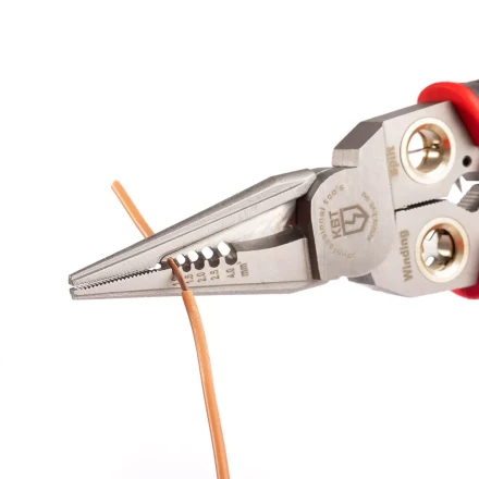 Мультитул-длинногубцы КВТ MT-03 (6 в 1) с функцией снятия изоляции и резки (102401) купить в Ижевске