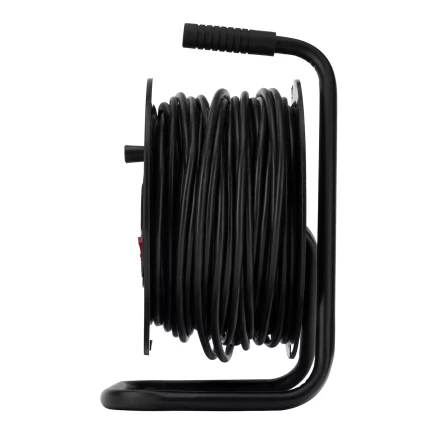 Удлинитель силовой на кабельной катушке, ПВС, 50 м, 4 розетки, 16А, тип УХз16, Россия Сибртех 96046 купить в Ижевске