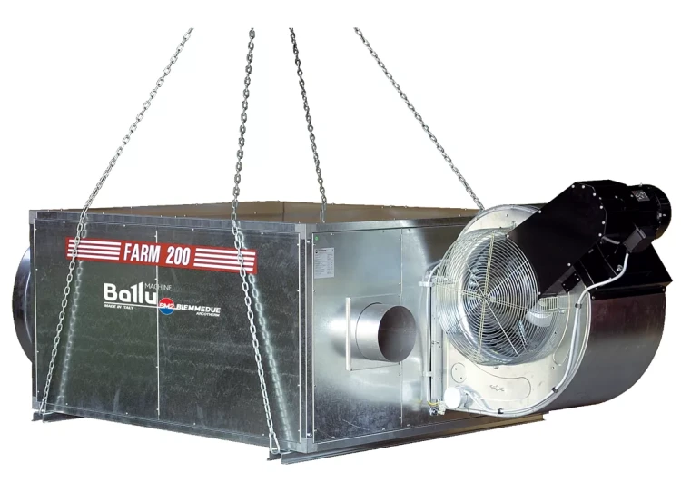 Подвесной газовый теплогенератор BALLU FARM 200 T/C LPG купить в Ижевске