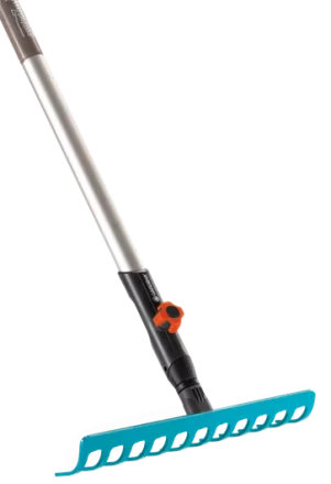 Комплект: Грабли 30 см  + Рукоятка деревянная 130 см   GARDENA купить в Ижевске