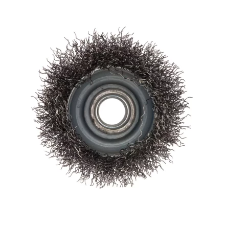 Щетка для УШМ, 65 мм, М14, &quot;чашка&quot;, витая проволока 0.3 мм Сибртех 746037 купить в Ижевске