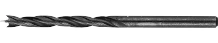 ЗУБР. Сверло спиральное по дереву с М-образной заточкой, сталь 65Г, 3х60мм 29421-060-03 купить в Ижевске