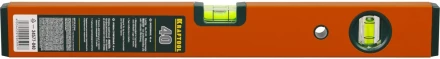 Уровень KRAFTOOL коробчатый усиленный, точность (0,5мм/м), 2 ампулы, 40 см 34577-040 купить в Ижевске