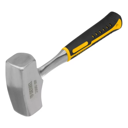 Кувалда 2 кг, цельнометаллическая, двухкомпонентная рукоятка Denzel 11013 купить в Ижевске