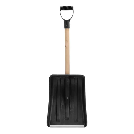 Лопата для уборки снега полипропиленовая Sparta, 275х365х870 мм, деревянный черенок, Россия 61653 купить в Ижевске