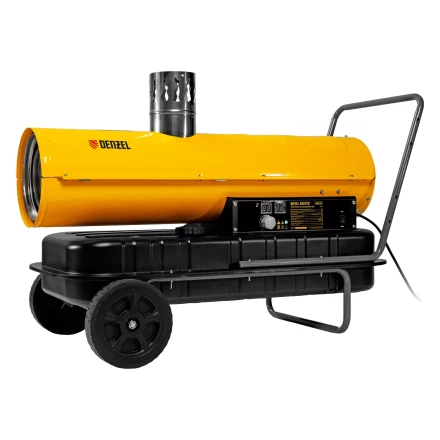 Дизельная тепловая пушка Denzel NHG-30i, 30 кВт, 750 м3/ч, непрямой нагрев, цифровой термостат купить в Ижевске