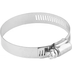 Хомуты ЗУБР "ЭКСПЕРТ", нерж. сталь, просечная лента 12 мм, 57-76 мм, 50 шт 37815-057-76-50