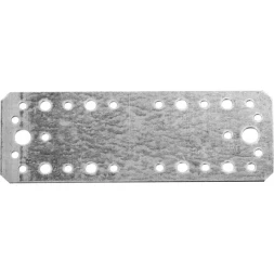 Крепежная пластина ЗУБР "МАСТЕР", 180х65мм, 1шт 310236-180-65