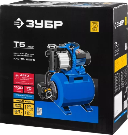 Насосная станция корпус из нержавеющей стали НАС-Т5-1100-С серия ПРОФЕССИОНАЛ купить в Ижевске