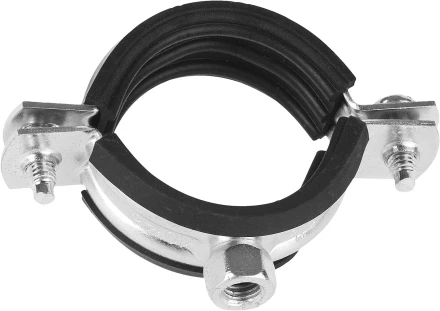 ЗУБР. Хомут трубный с гайкой, оцинкованный, 4", 1шт 37850-112-117-1 купить в Ижевске