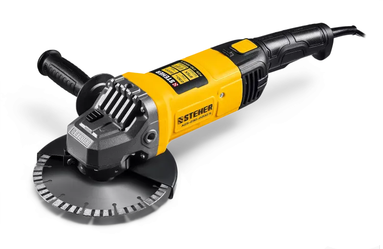 STEHER d 230 мм, 2200 Вт, УШМ (AGS-230-2200 S) купить в Ижевске