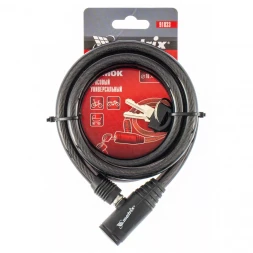 Замок тросовый универсальный 10 х 1200 мм Matrix 91833