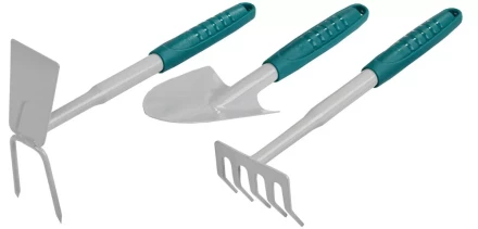 Набор RACO садовый: cовок 4207-53481, грабельки -53484, мотыжка -53486 4225-53/475 купить в Ижевске