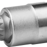 Торцовая бита-головка KRAFTOOL "INDUSTRIE QUALITAT", материал S2, SPLINE, сатинированная, 1/2", M16 27911-16_z01 купить в Ижевске