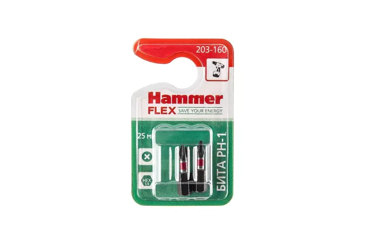 Бита HAMMER PH1 25мм (2шт) купить в Ижевске