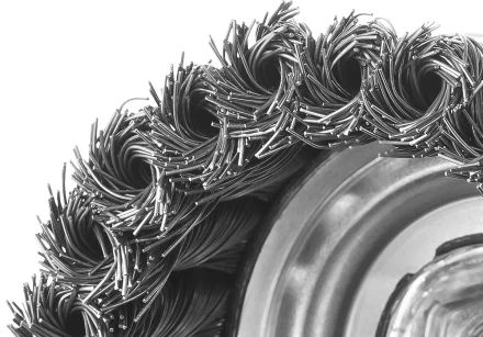 ЗУБР &quot;ПРОФЕССИОНАЛ&quot;. Щетка чашечная для УШМ, плетеные пучки стальной проволоки 0,8мм, 100ммхМ14 35277-100_z02 купить в Ижевске