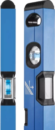 Уровень ЗУБР &quot;ПРОФЕССИОНАЛ&quot; &quot;АНТЕЙ&quot; с перископом, фрезерованная базовая поверхность, 2 цельные противоударные ампулы, 80см 34586-080_z01 купить в Ижевске