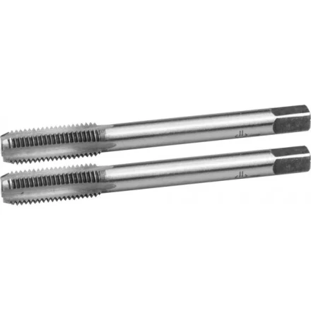 Комплект метчиков ЗУБР "МАСТЕР" ручных для нарезания метрической резьбы, М8 x 1,0, 2шт 4-28006-08-1.0-H2 купить в Ижевске