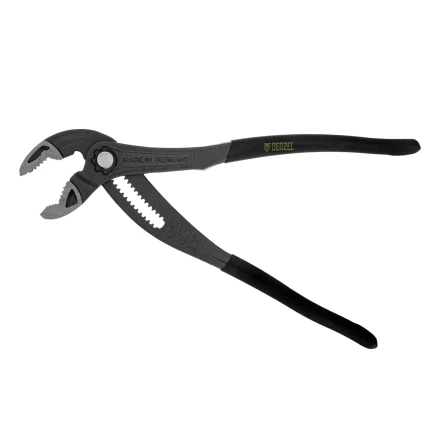 Клещи переставные Denzel 17907, кнопочный механизм, обливные рукоятки, 300 мм купить в Ижевске