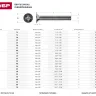 Винт DIN 965, M6 x 20 мм, 9 шт, кл. пр. 4.8, оцинкованный, ЗУБР 303116-06-020 купить в Ижевске
