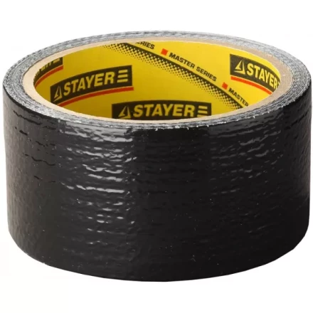 Армированная лента, STAYER Professional 12086-50-10, универсальная, влагостойкая, 48мм х 10м, черная 12086-50-10 купить в Ижевске