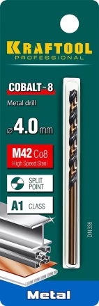 Сверла по металлу HSS-Co Оберон 29656-4 купить в Ижевске