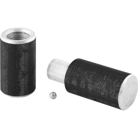 Петля гаражная с шаром D 20 x 140 мм 4 шт Россия Сибртех 920047 купить в Ижевске