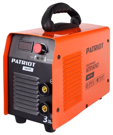 Сварочный инверторный аппарат 200 PFC PATRIOT купить в Ижевске