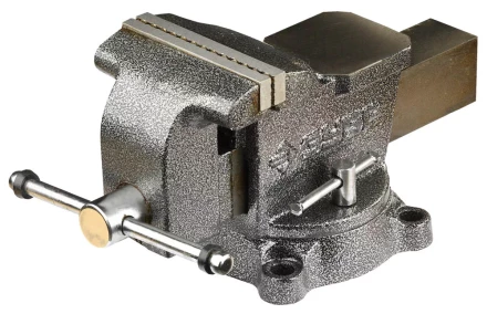 Тиски ЗУБР "МАСТЕР" слесарные поворотные, 125мм 3258-125 купить в Ижевске