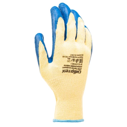 Перчатки трикотажные, полиэфирные, латексное рельефное покрытие, 10// Сибртех 677535 купить в Ижевске