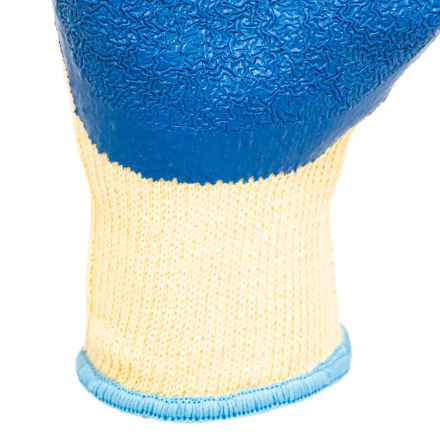 Перчатки трикотажные, полиэфирные, латексное рельефное покрытие, 10// Сибртех 677535 купить в Ижевске