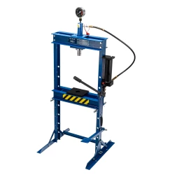 Пресс гидравлический с манометром и педалью Stels 52312, 12 т (комплект из 2 частей)