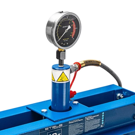 Пресс гидравлический с манометром и педалью Stels 52312, 12 т (комплект из 2 частей) купить в Ижевске
