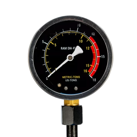 Пресс гидравлический с манометром и педалью Stels 52312, 12 т (комплект из 2 частей) купить в Ижевске