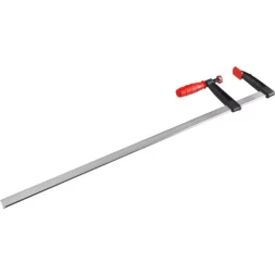 Струбцина ЗУБР &quot;МАСТЕР&quot;, тип &quot;F&quot;, пластмассовая ручка, стальная закаленная рейка, 120х800мм 32150-120-800