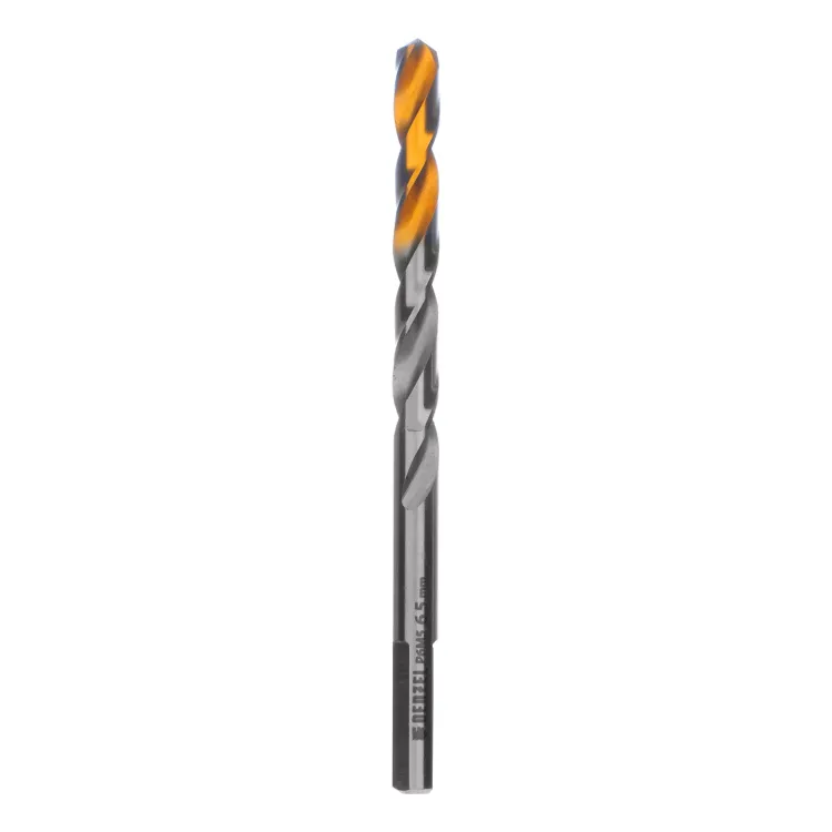 Сверло спиральное по металлу Denzel  6,5 x 100 мм, Р6М5, Golden Tip 718236 купить в Ижевске