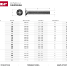 Винт DIN 965, M6 x 40 мм, 6 шт, кл. пр. 4.8, оцинкованный, ЗУБР 303116-06-040 купить в Ижевске