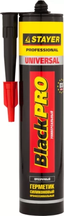 Герметик STAYER &quot;MASTER&quot; универсальный, силиконовый, прозрачный, 260мл 41213-2_z01 купить в Ижевске