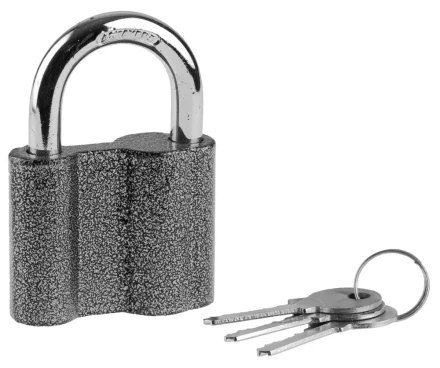 Замок STAYER &quot;MASTER&quot; навесной, металлический корпус, с закаленной дужкой, в коробке, 60мм 37145-60 купить в Ижевске