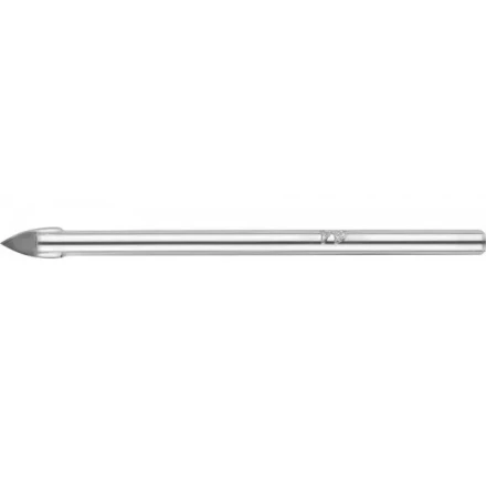 Сверло по кафелю, керамике, стеклу, с двумя режущими лезвиями, цилиндрический хвостовик, 4 мм, URAGAN 29830-04 29830-04 купить в Ижевске