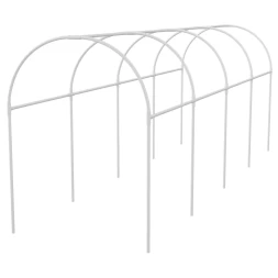 Каркас парника пластиковый 5х1,1х1,2м дуга d 20 мм белый PALISAD 63902