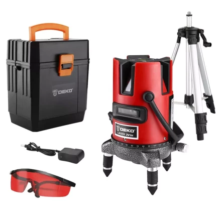 Уровень лазерный DEKO DKLL03RB SET 4, 065-0290 купить в Ижевске