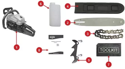 Бензопила Elitech БП 52/20 купить в Ижевске