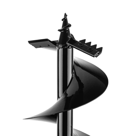 Шнек для грунта ER-200, диаметр 200 мм, длина 800 мм,соединение 20 мм, съемный нож Denzel 56008 купить в Ижевске