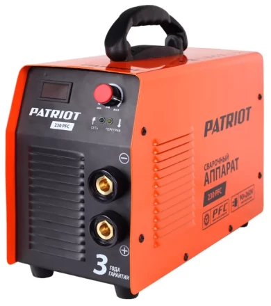 Сварочный инверторный аппарат 230 PFC PATRIOT купить в Ижевске